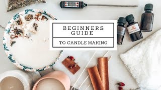 FULL amp easy beginners guide to Candle Making [upl. by Haodnanehs513]