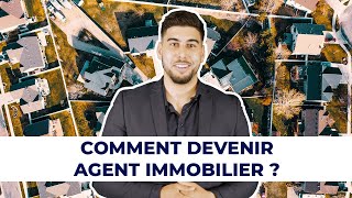 Comment devenir agent immobilier  🧑🏻‍💻✍🏼🏘 Compétences qualités salaire quotidien missions [upl. by Noved242]