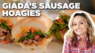 Giada De Laurentiis Sausage Hoagies  Giada Entertains  Food Network [upl. by Anselma545]