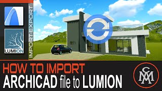 How to import Archicad file to Lumion 1 [upl. by Yenduhc492]