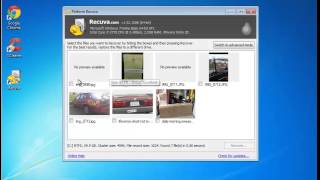 Recuva WalkThrough and Tutorial [upl. by Refinnej698]