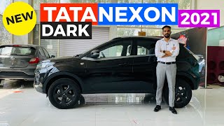 2021 Tata Nexon Dark Edition review  Tata Nexon XZ O with sunroof  Interior amp Exterior CarQuest [upl. by Shelly500]