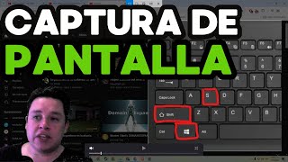 Como SACAR CAPTURA de PANTALLA en PC ✅ [upl. by Ailisec]