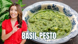 3 Tips to Make Basil Pesto  How to Store [upl. by Yrro]