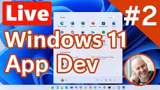 Windows 11 App Dev  C  WinUI  UWP  Live coding  2 [upl. by Kaleena]