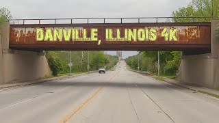 Illinois Fastest Decaying City Danville Illinois 4K [upl. by Nitsud490]