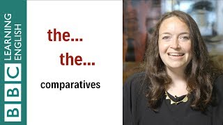 Thethe comparatives  English In A Minute [upl. by Erlandson]