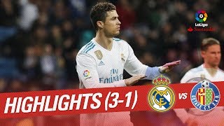 Resumen de Real Madrid vs Getafe CF 31 [upl. by Artus]