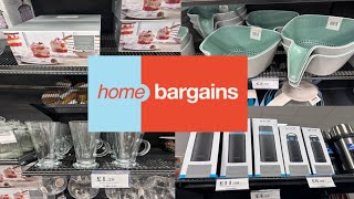 Home Ware in Home Bargains 2023 [upl. by Atiragram370]