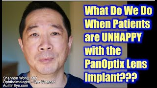 The PanOptix Lens What do we do when patients dont like it Replacing a PanOptix with a Symfony [upl. by Cleodell]