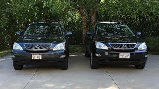 2004 Lexus RX330 vs 2008 RX350 Whats different [upl. by Aisatal]