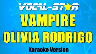 Olivia Rodrigo  Vampire Karaoke Version [upl. by Alieka753]