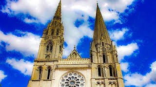 A Walk Around the Cathedral At Chartres France [upl. by Adnovad679]