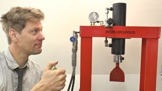 Workshop Hydraulic SystemPress conversion [upl. by Kobi676]