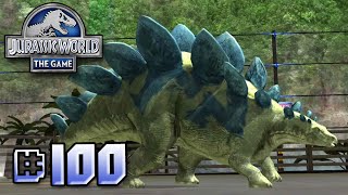 Brawlasaurs  Jurassic World  The Game  Ep 100 HD [upl. by Asa]