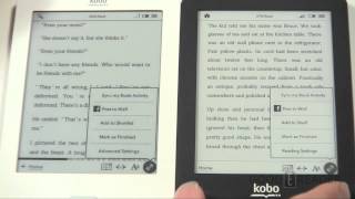 Kobo Glo vs the Kobo Touch [upl. by Lovett]