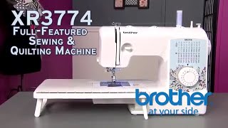 Brother XR3774 Sewing amp Quilting Machine Overview [upl. by Otxis]