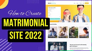 How to Make a Matrimonial Website like Shaadicom with WordPress amp PremiumPress Dating Theme 2022 [upl. by Alleram43]