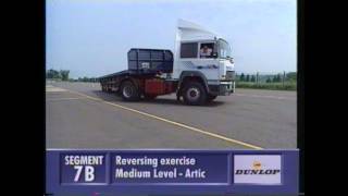 HGV class1 Reversing Exercise for DVSA test [upl. by Ytsirt]