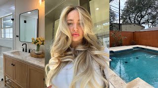 WEEK IN MY LIFE house hunting life updates baby news decluttering amp hair appointment [upl. by Leunad]