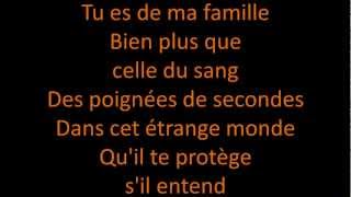 Génération Goldman  Famille Official Lyrics Video [upl. by Aicitel]