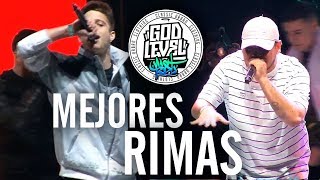 Las MEJORES RIMAS del GOD LEVEL FEST CHILE 2019  MUNDIAL DE FREESTYLE 3vs3 [upl. by Nwahsad]