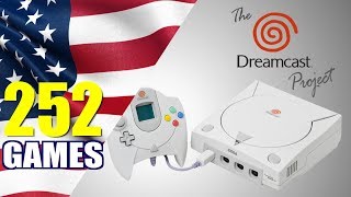 The Dreamcast Project  All 252 NTSCU USA DC Games  Every Game [upl. by Corine]