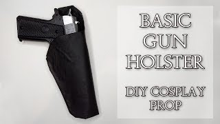 DIY Gun Holster  Cosplay Prop [upl. by Marshall]