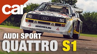 1985 Audi Sport Quattro S1 Review  Driving a legend [upl. by Hayifas]