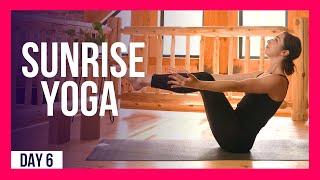 10 min SUNRISE Yoga for Energy – Day 6 REFRESHING MORNING YOGA STRETCH [upl. by Ronnica]