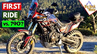 First Ride Vlog Yamaha Tenere 700  Blowing Away Expectations [upl. by Gerome]