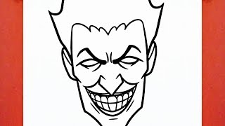 HOW TO DRAW THE JOKER [upl. by Innej]