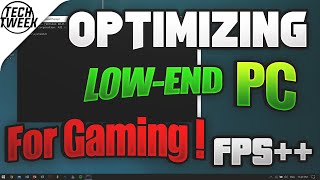 How To Optimize LowEnd PC For Gaming 2022  Easy amp Quick [upl. by Oiretule]