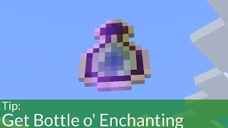 How To Get Bottle o Enchanting In Survival Minecraft [upl. by Sirhc731]