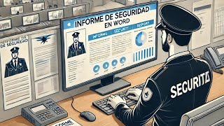 TUTORIAL INFORME  REDACCIÓN VIGILANCIA SEGURIDAD PRIVADA [upl. by Erej]