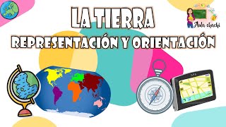 La Tierra  Representación y Orientación  Aula chachi  Vídeos educativos para niños [upl. by Siuoleoj]