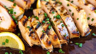 Perfect Juicy Grilled Chicken Recipe [upl. by Scheck823]