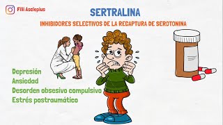 SERTRALINA  Cómo funciona [upl. by Noyr]