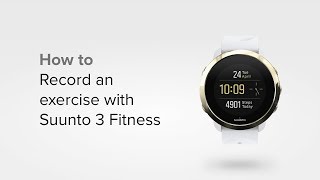 Suunto 3  How to record an exercise [upl. by Adal]