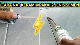 CARA PASANG NAT KERAMIK LANTAI [upl. by Yeldar]