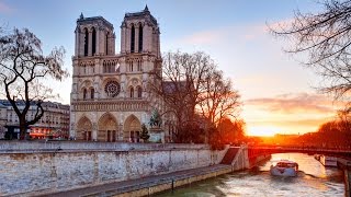 Visit Notre Dame Cathedral in Paris France [upl. by Aehsat]