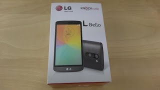 LG L Bello  Unboxing 4K [upl. by Danby839]