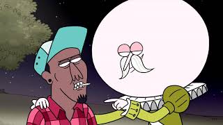 Regular Show  Poetry Vs Rapping Battle [upl. by Naivart]