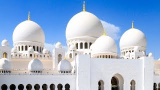 Visit the Sheikh Zayed Grand Mosque in Abu Dhabi UAE [upl. by Jeanelle771]