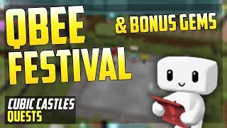 Cubic Castles  Tutorial  Qbee Festival  Bonus Gems [upl. by Perdita]