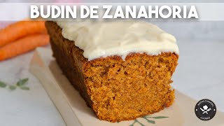 BUDIN DE ZANAHORIA CARROT CAKE [upl. by Lanos]