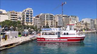 Sliema  Valletta Ferry Malta [upl. by Niahs18]