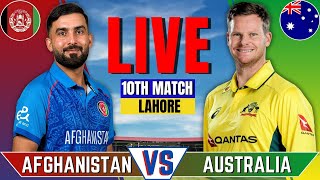 AUSTRALIA vs AFGHANISTAN  Today Match  Live Cricket Match Today  AUS vs AFG Match Live Analysis [upl. by Ecerahc]