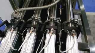 Automatic Volumetric Piston Filler  Liquid Filling Machine Equipment  EPAK [upl. by Nahpos]