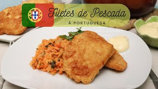 Filetes de Pescada à Portuguesa [upl. by Enoved]